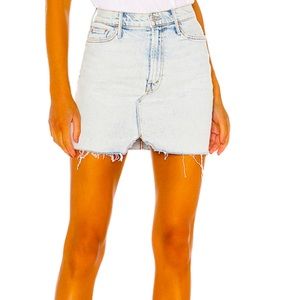 MOTHER The Sacred Slit Mini Skirt